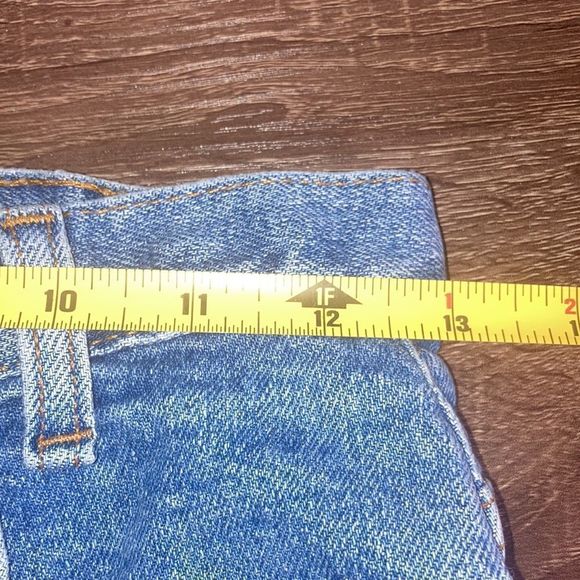 Vintage 1970 Womens French Dressing Mom Light Blue Jeans size 6P - Picture 12 of 13